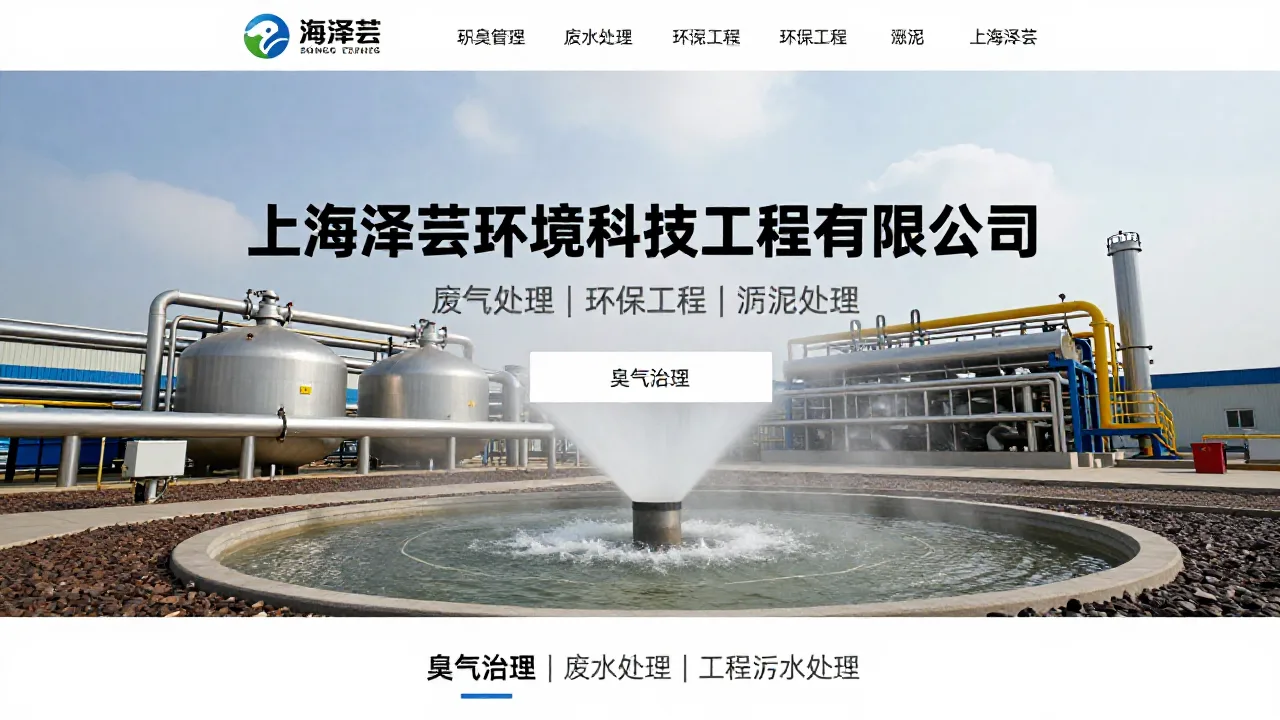 臭气治理 首页主视觉